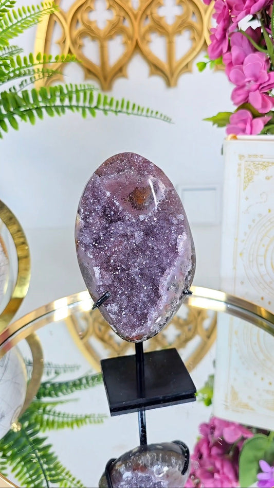 Rainbow Amethyst on Stand 122