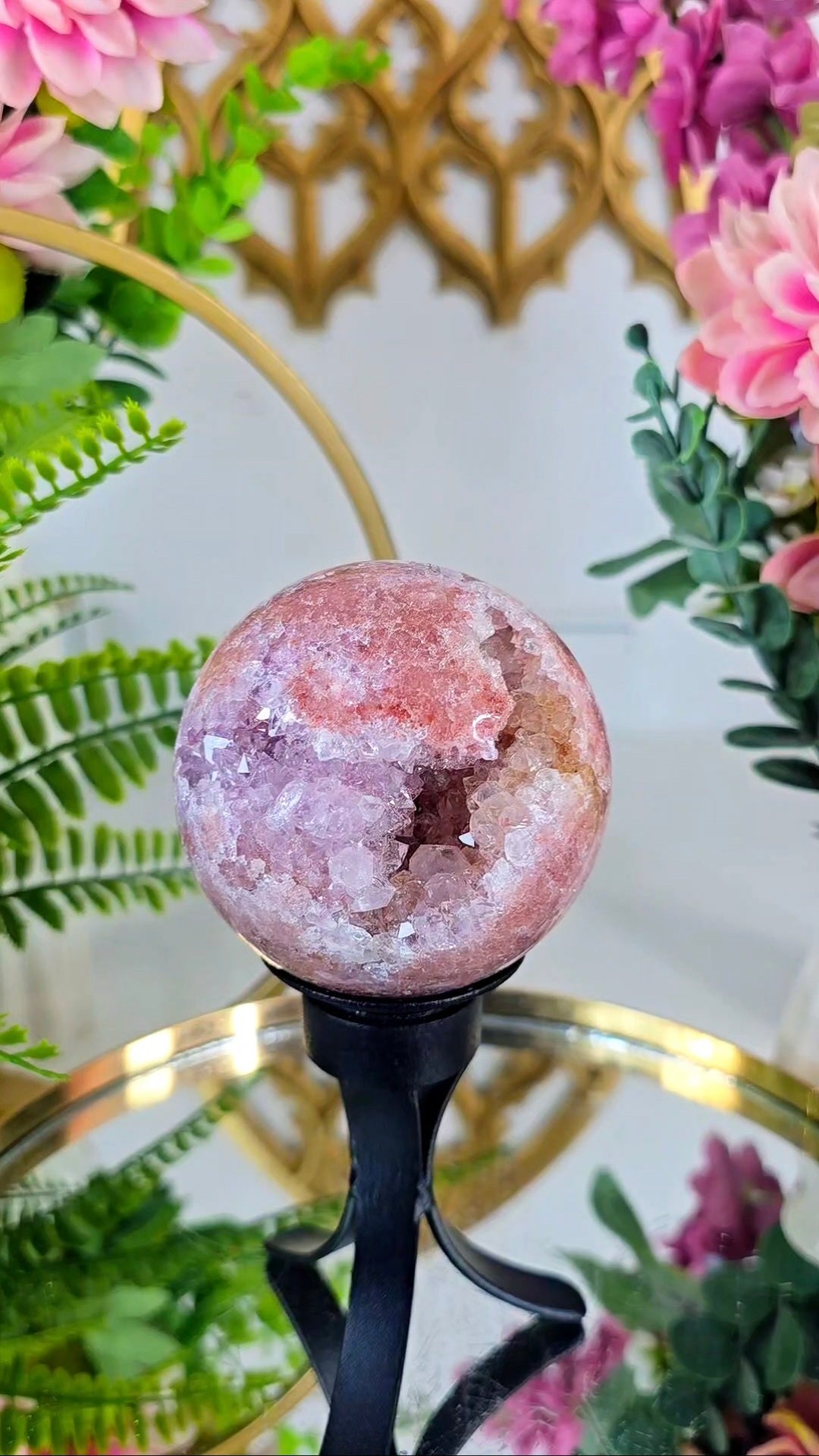 Pink Amethyst Sphere CS281