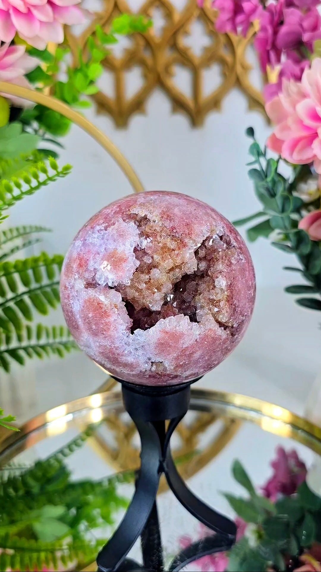 Pink Amethyst Sphere CS277