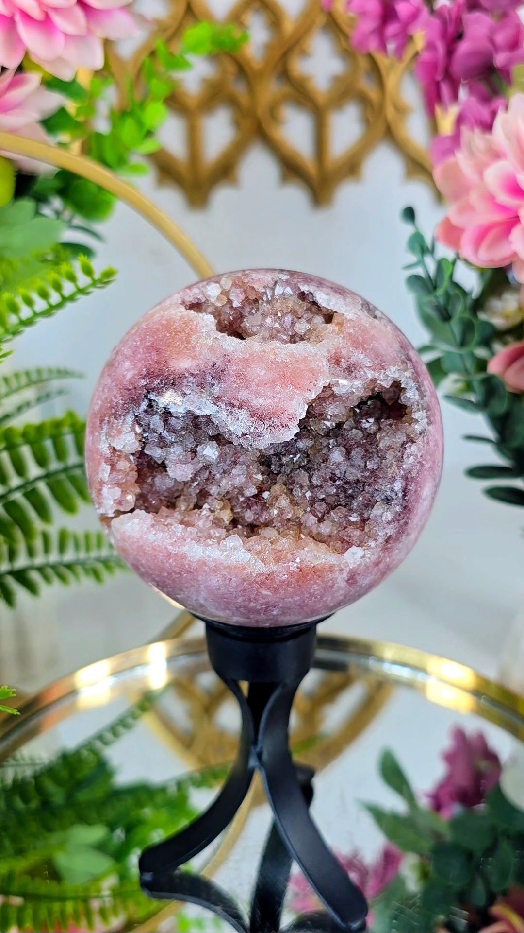 Pink Amethyst Sphere CS276