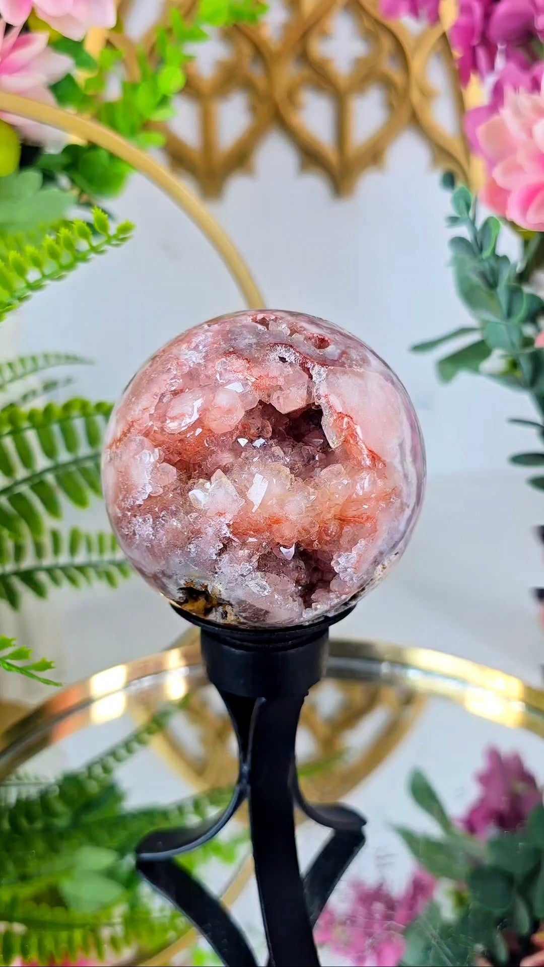 Pink Amethyst Sphere CS283