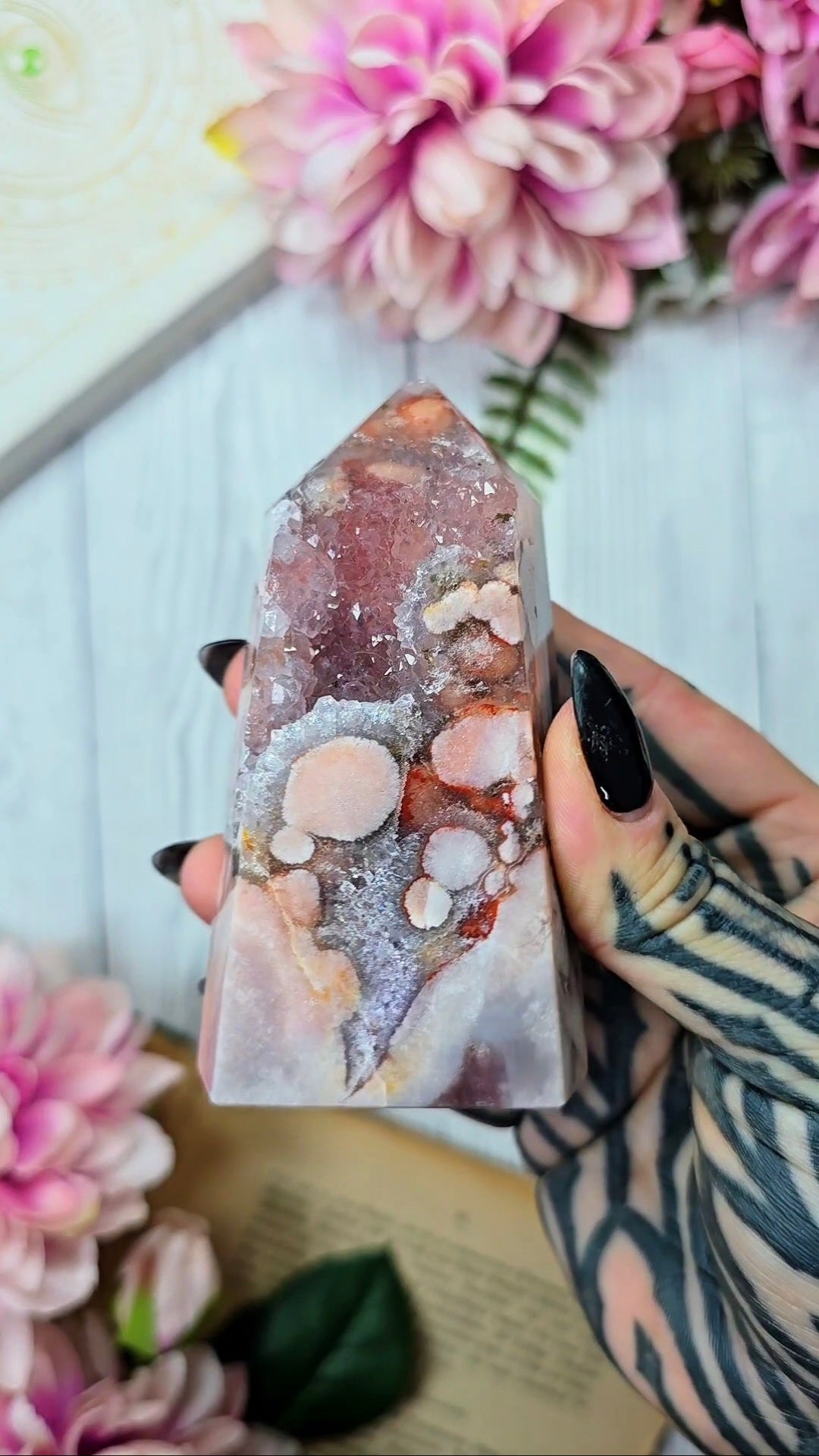 Pink Amethyst Tower CT782
