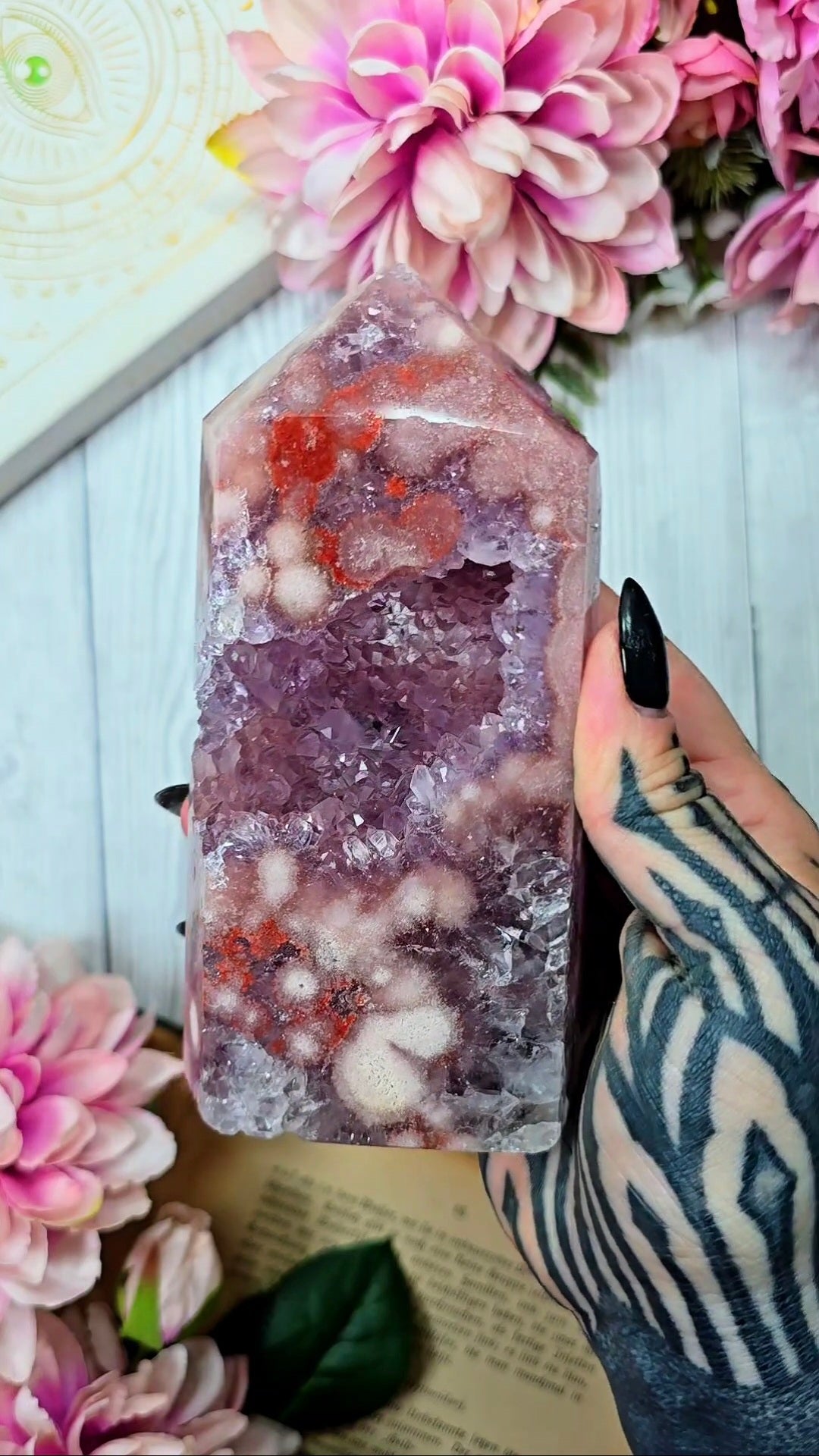 Pink Amethyst Tower CT784