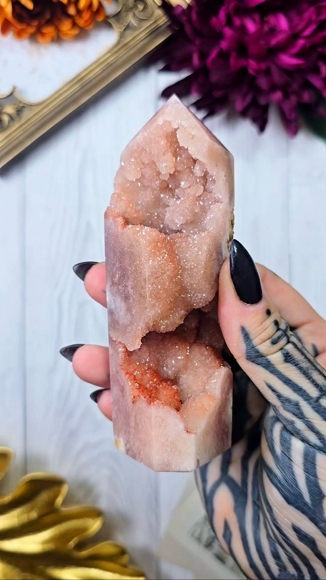 Pink Amethyst Tower CT804