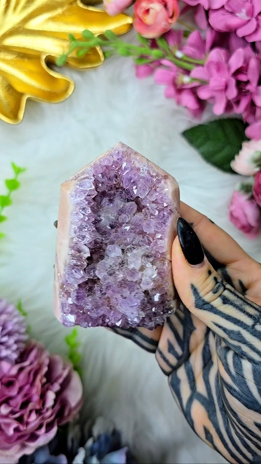Pink Amethyst Tower CT815