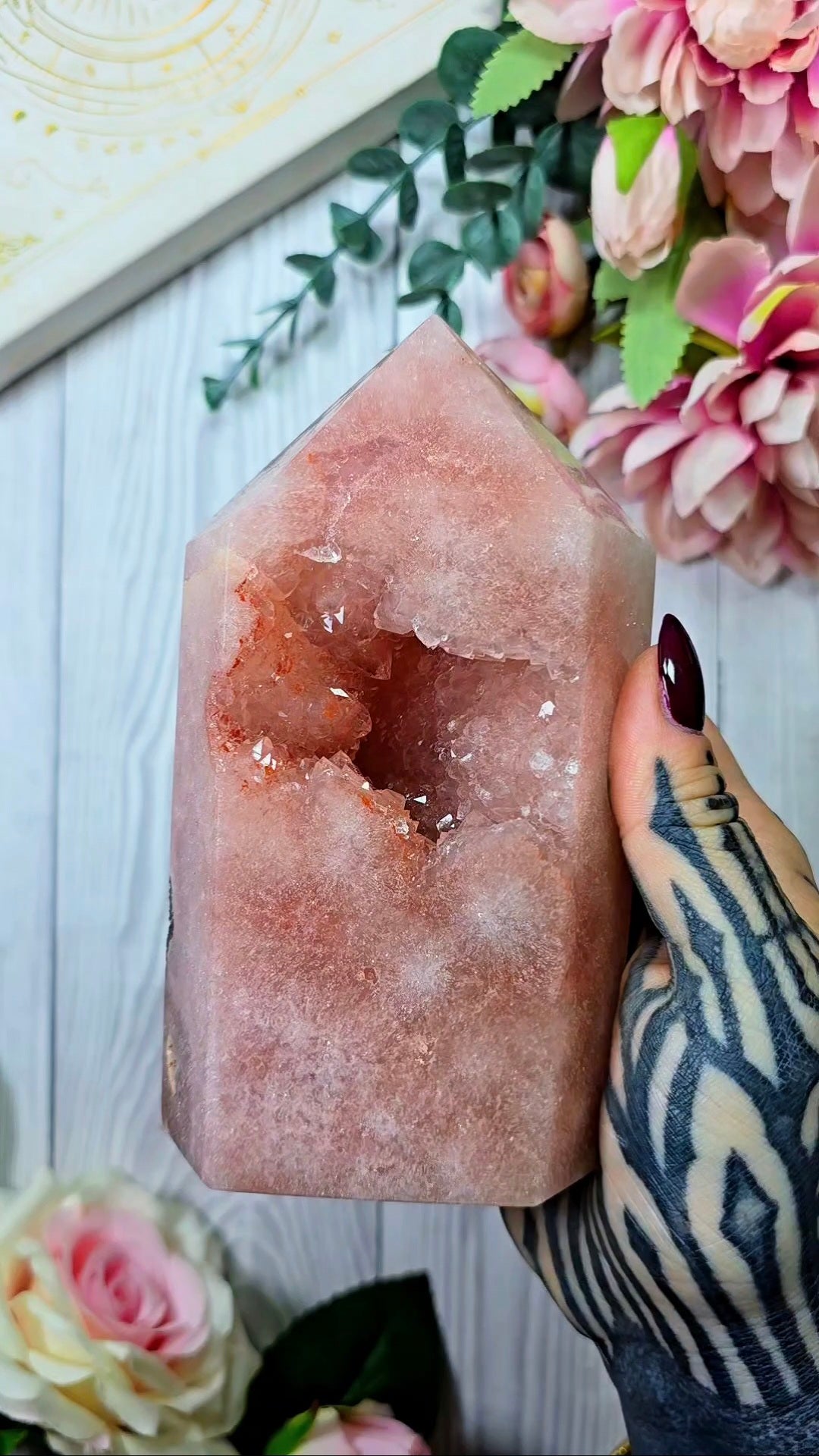 Pink Amethyst Tower CT823