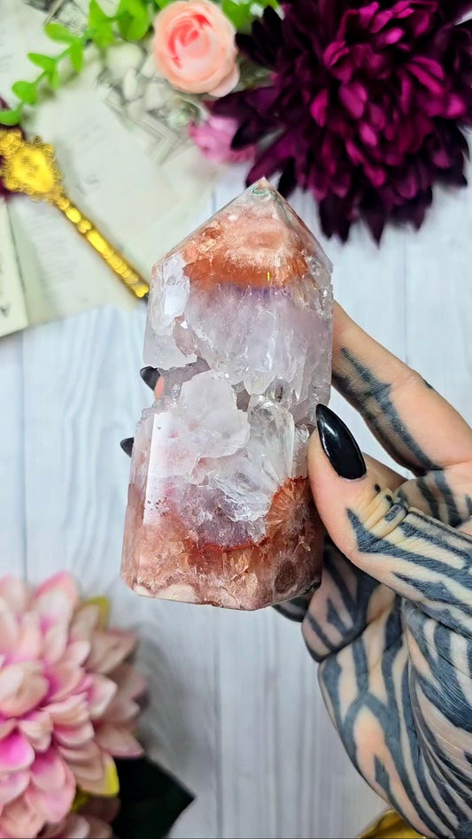 Pink Amethyst Tower CT826