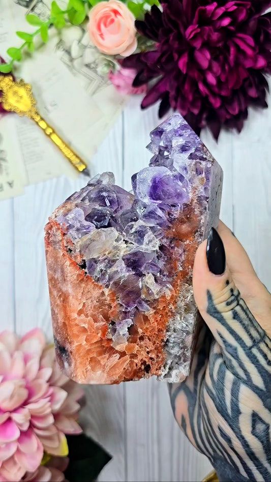Pink Amethyst Tower CT832