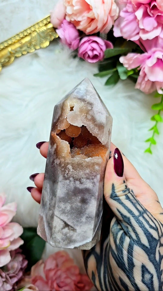 Pink Amethyst Tower CT840