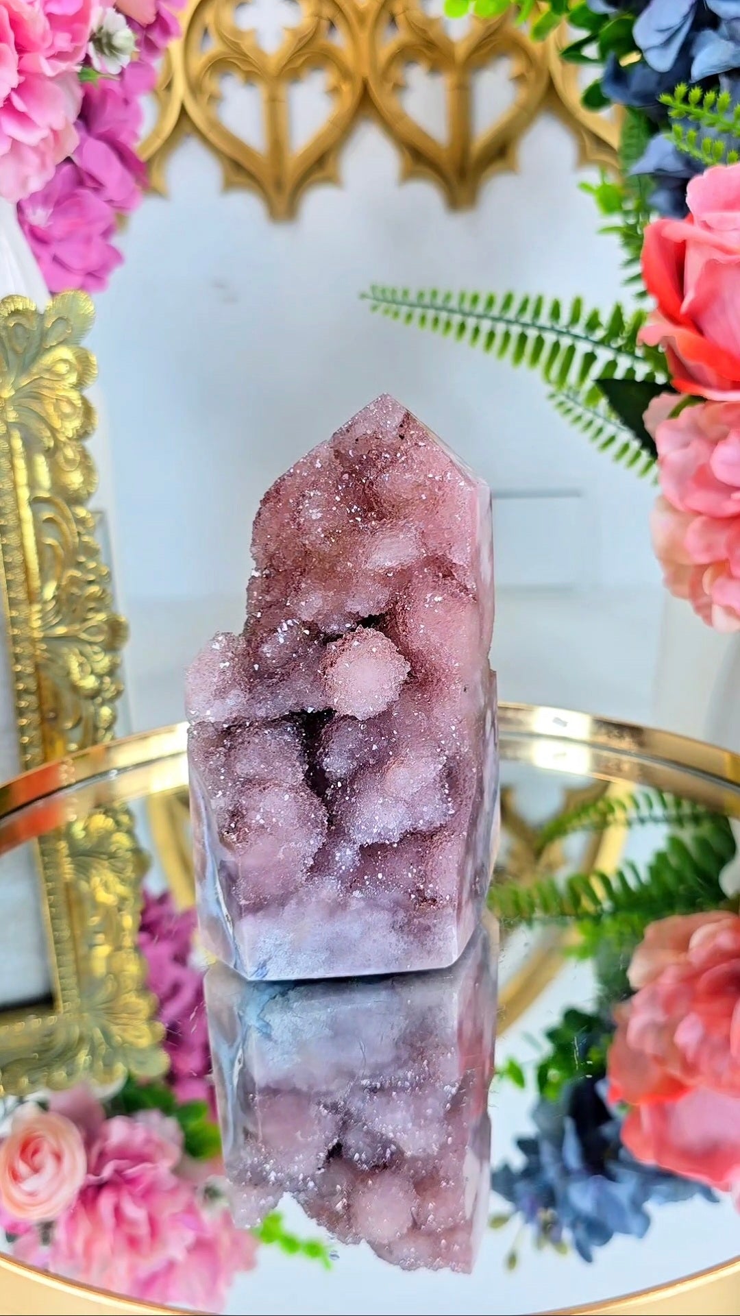 Pink Amethyst Tower CT841