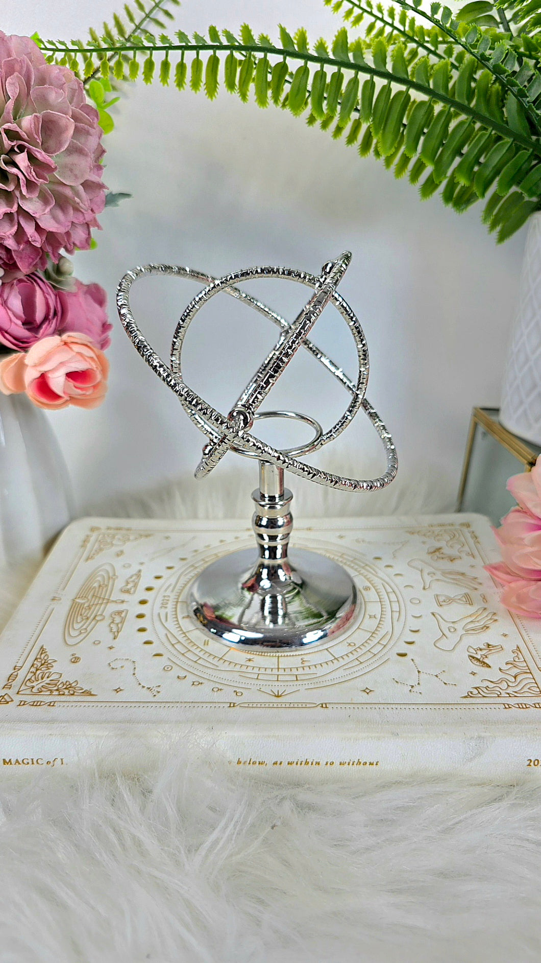 PREORDER!! Silver Planet Sphere Stand