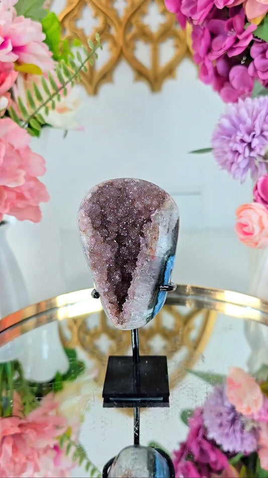 Rainbow Amethyst on Stand 175