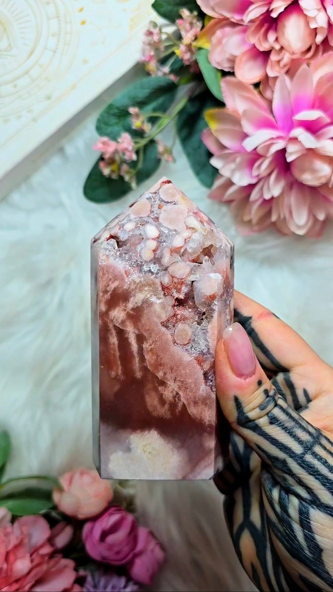Pink Amethyst Tower CT871