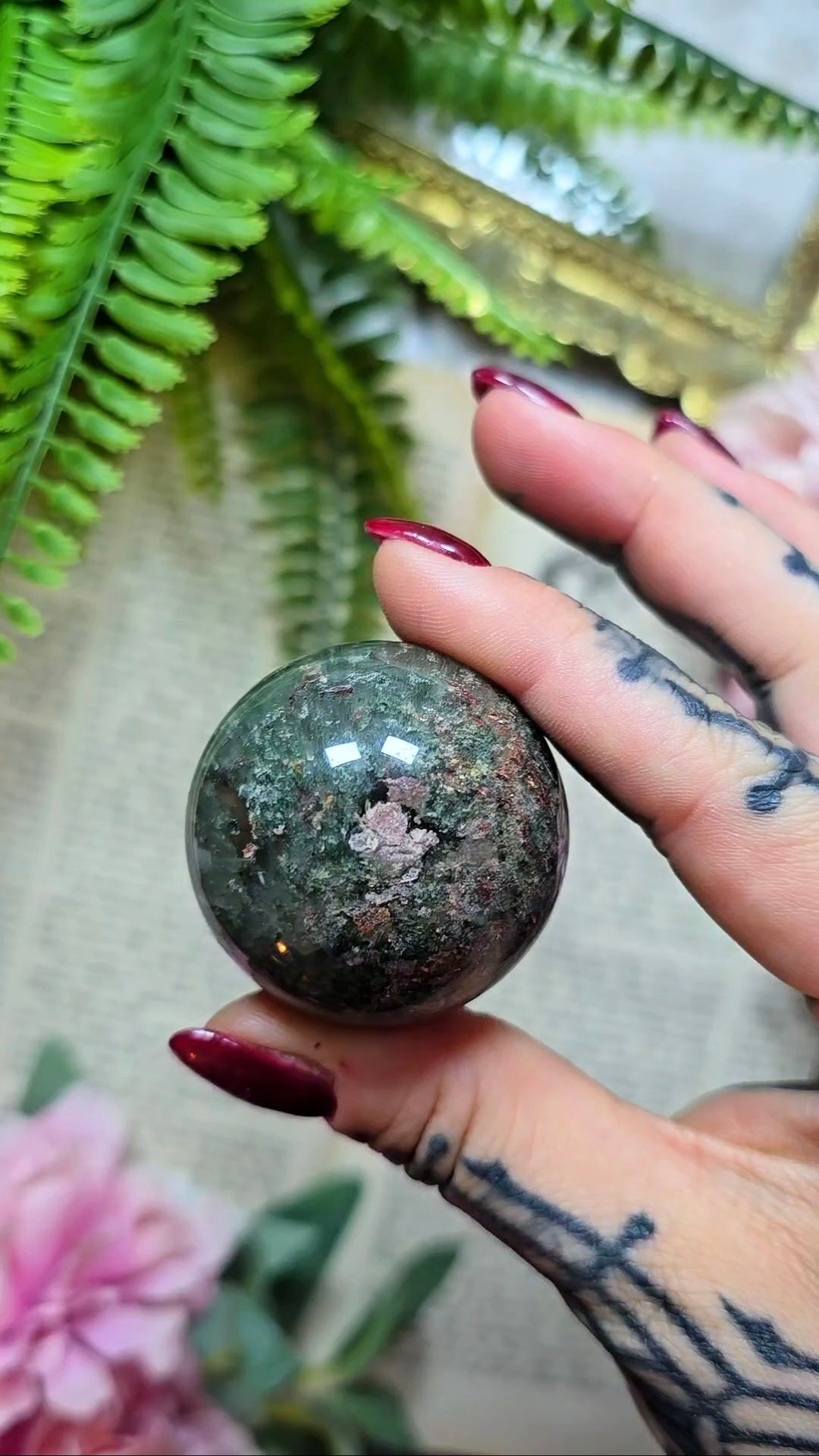 Garden Quartz Sphere GS03
