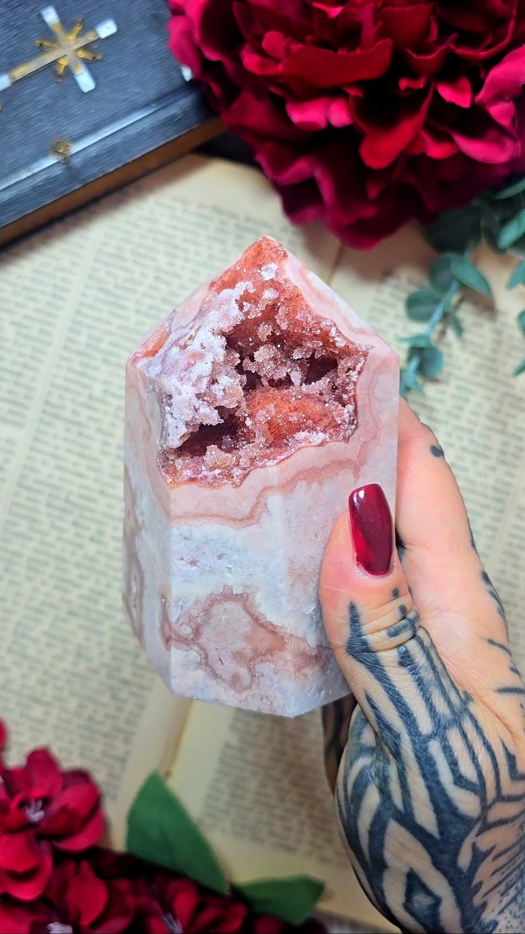Pink Amethyst Tower CT889