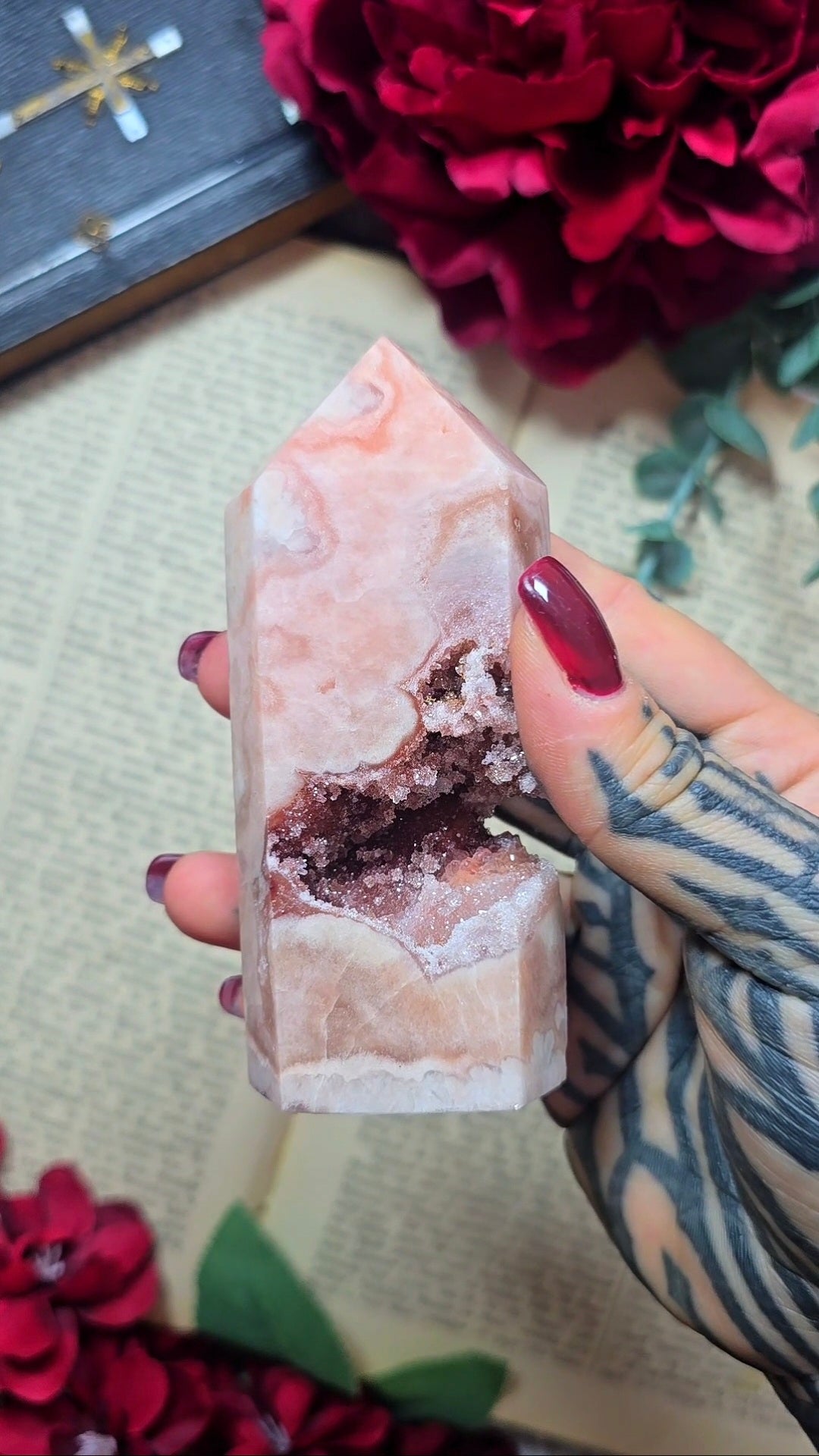 Pink Amethyst Tower CT882