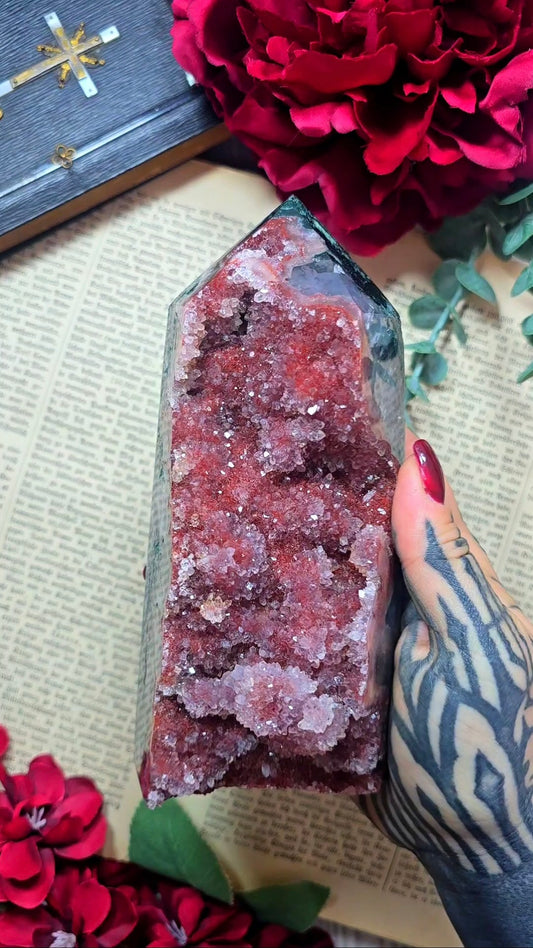 Pink Amethyst Tower CT893
