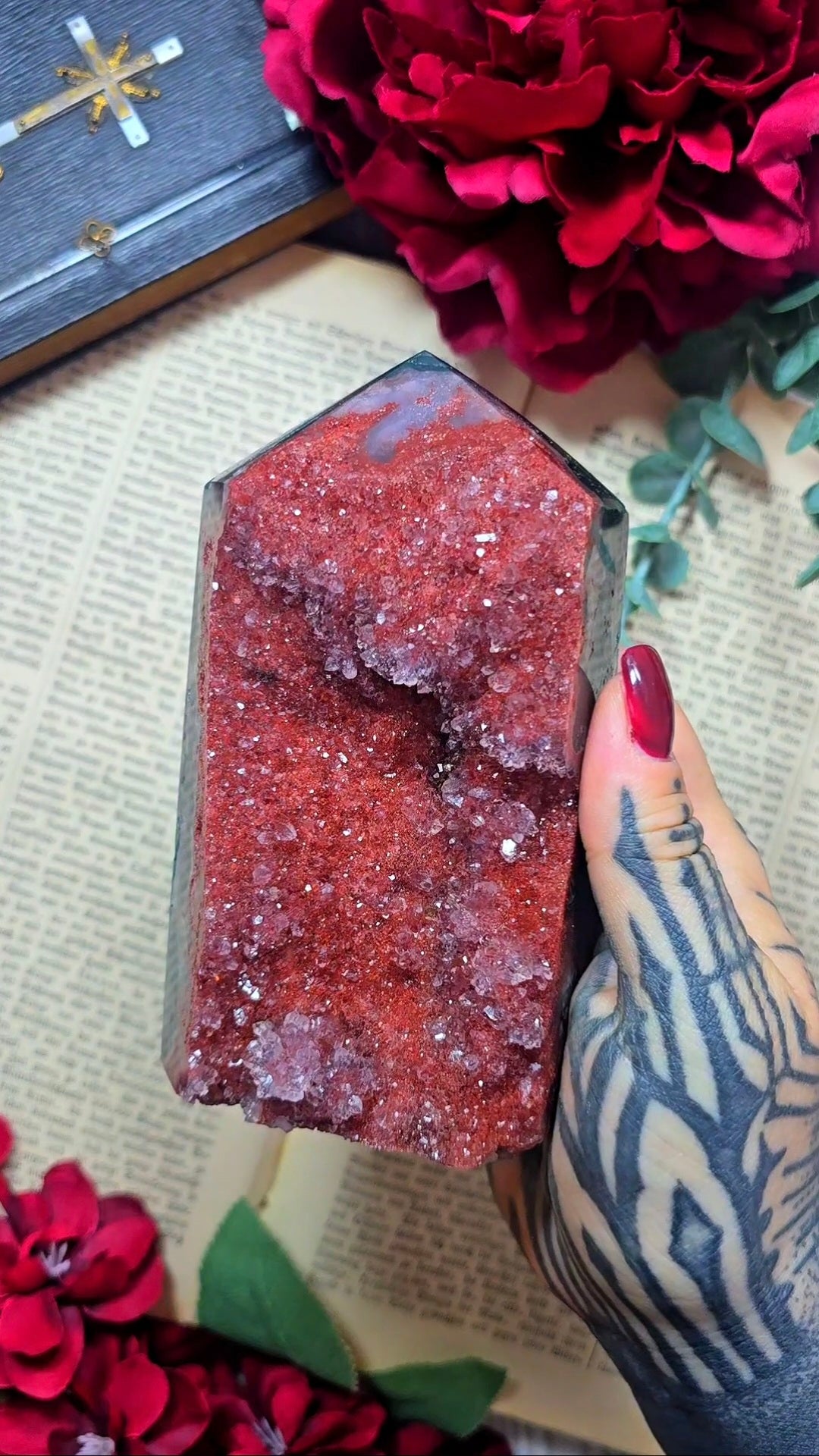 Pink Amethyst Tower CT892