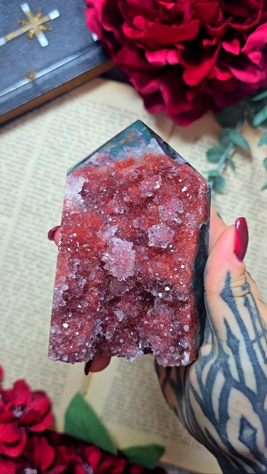 Pink Amethyst Tower CT890