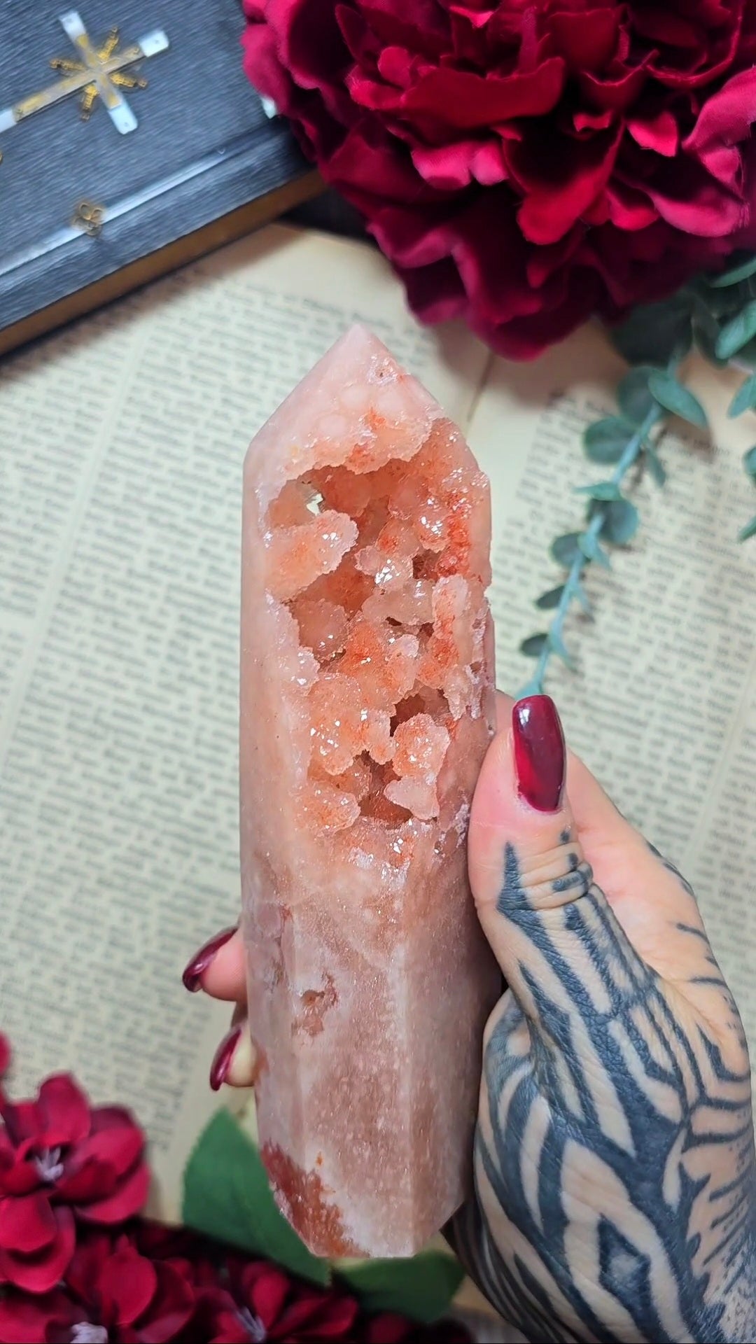 Pink Amethyst Tower CT885