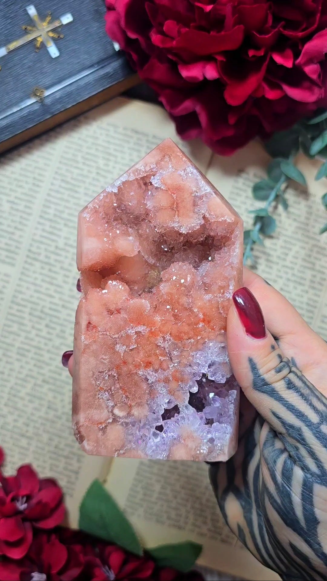 Pink Amethyst Tower CT884