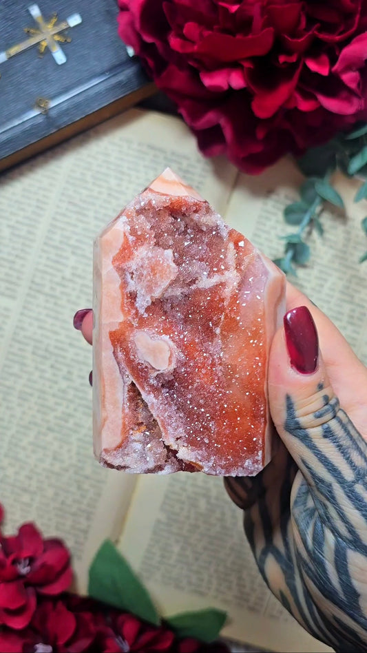 Pink Amethyst Tower CT883