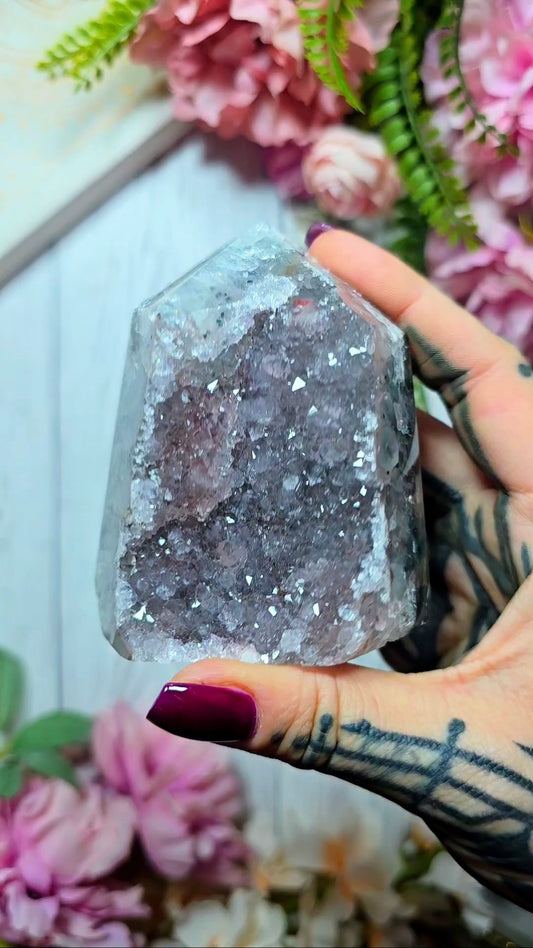 Rainbow Amethyst Tower CT897