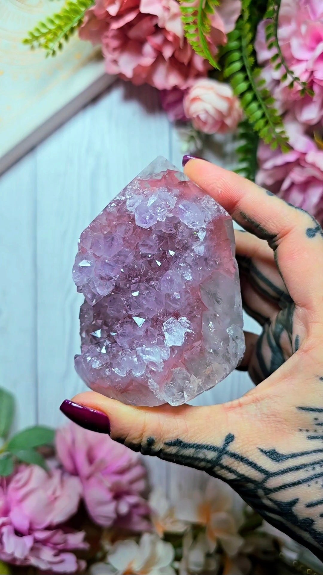 Rainbow Amethyst Tower CT899