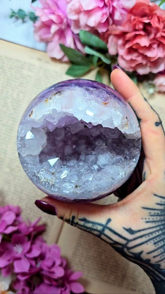 Repaired! Amethyst Sphere CS323