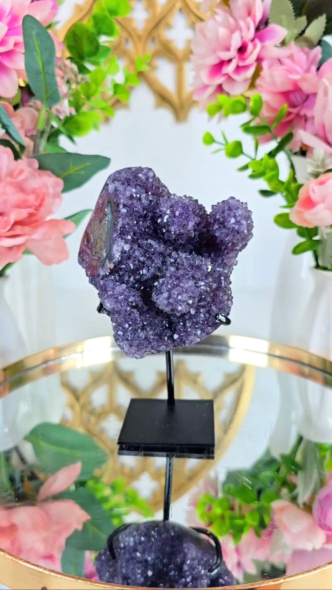 Amethyst Formation on Stand 191