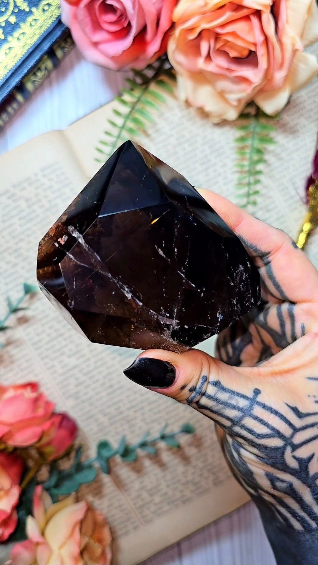 Smoky Rutile Quartz Freeform