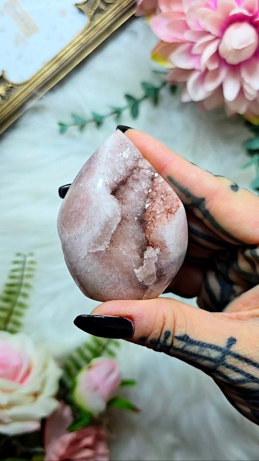 Pink Amethyst x Flower Agate Flame PF12