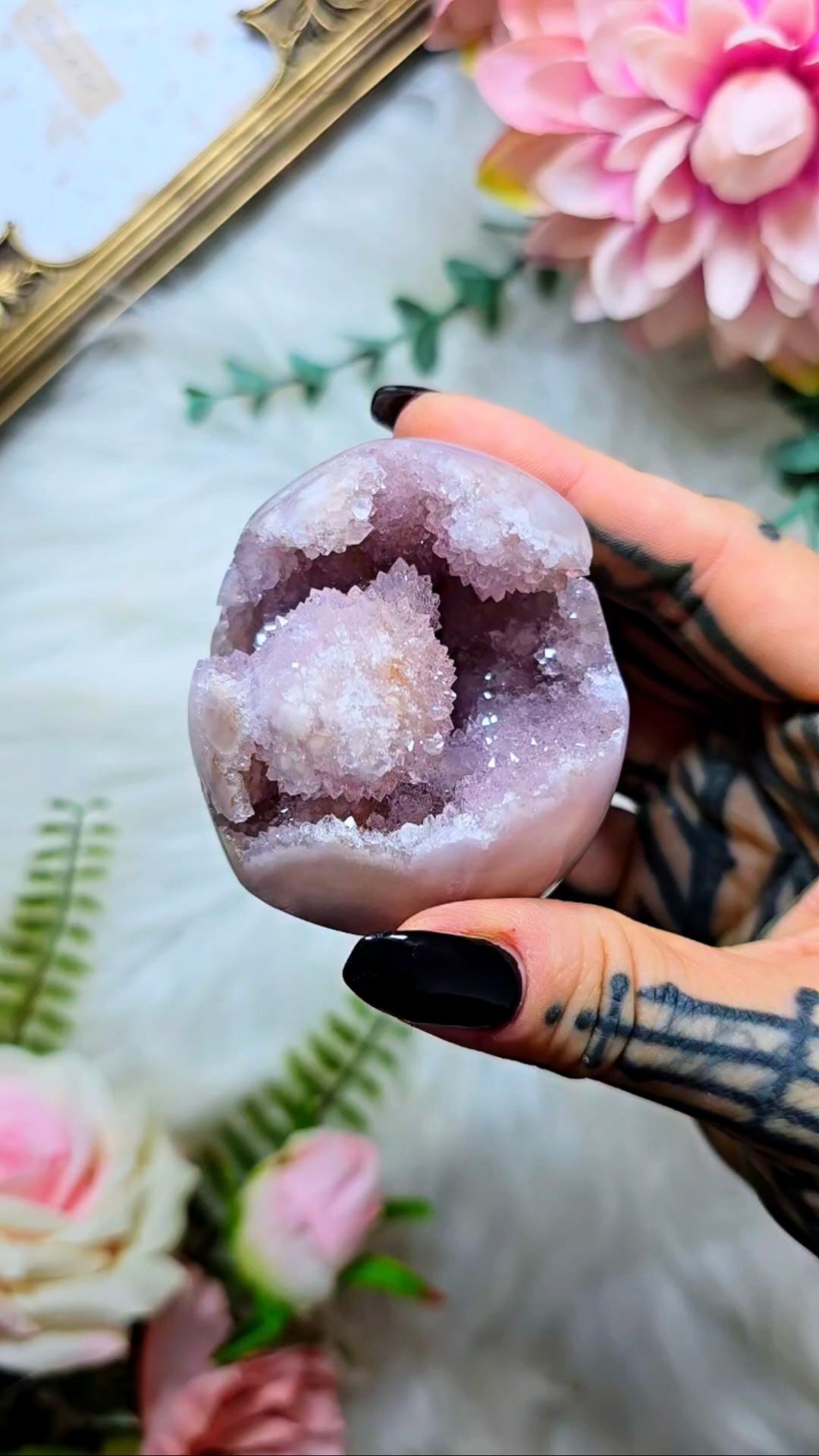 Pink Amethyst x Flower Agate Flame PF13