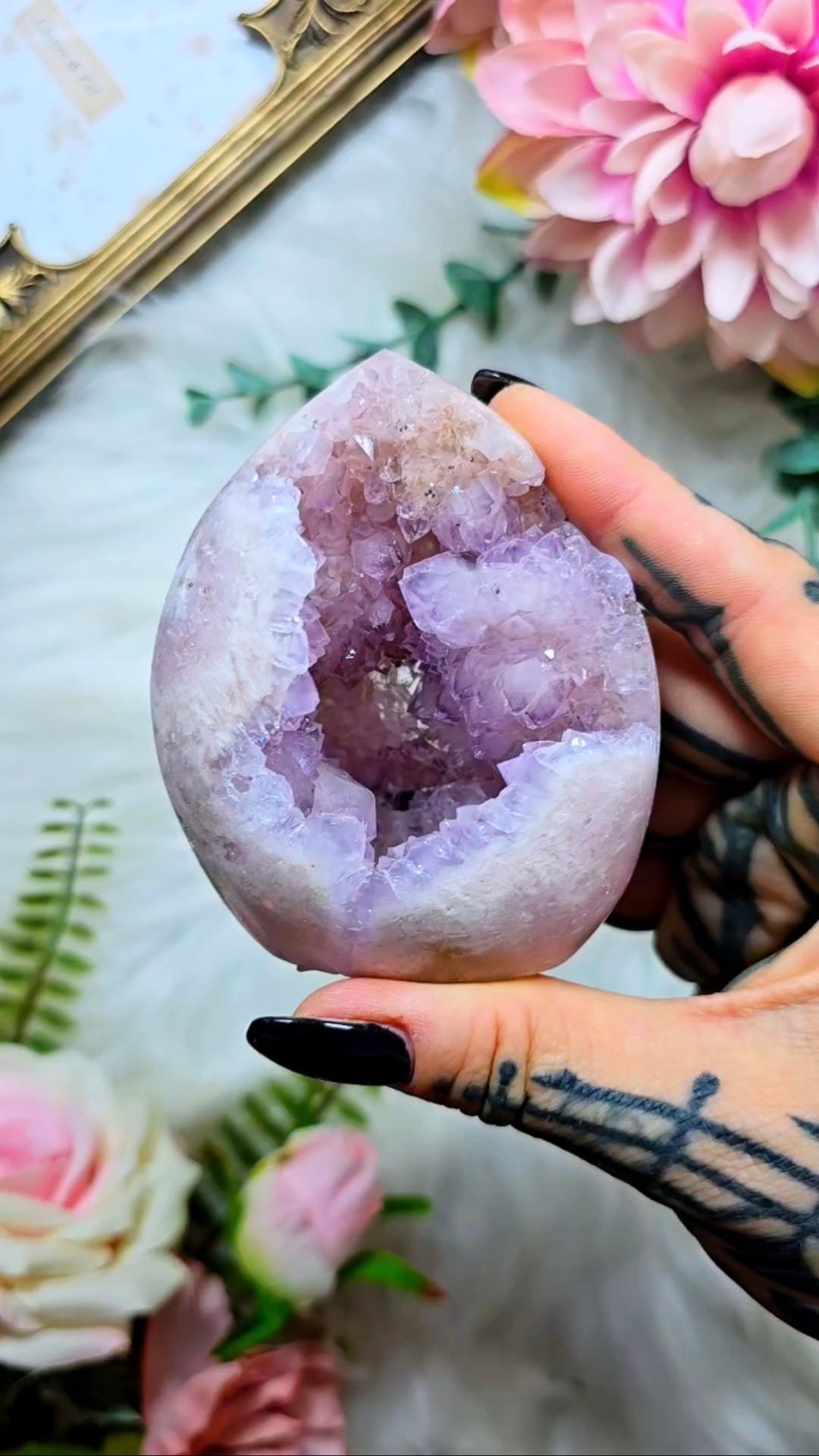 Pink Amethyst x Flower Agate Flame PF15