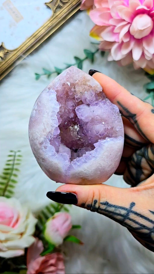 Pink Amethyst x Flower Agate Flame PF15