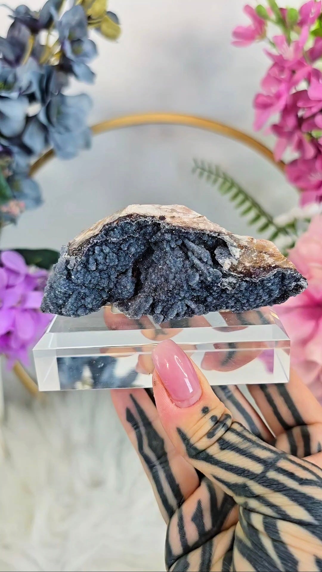 Blue Manganite Specimen 02
