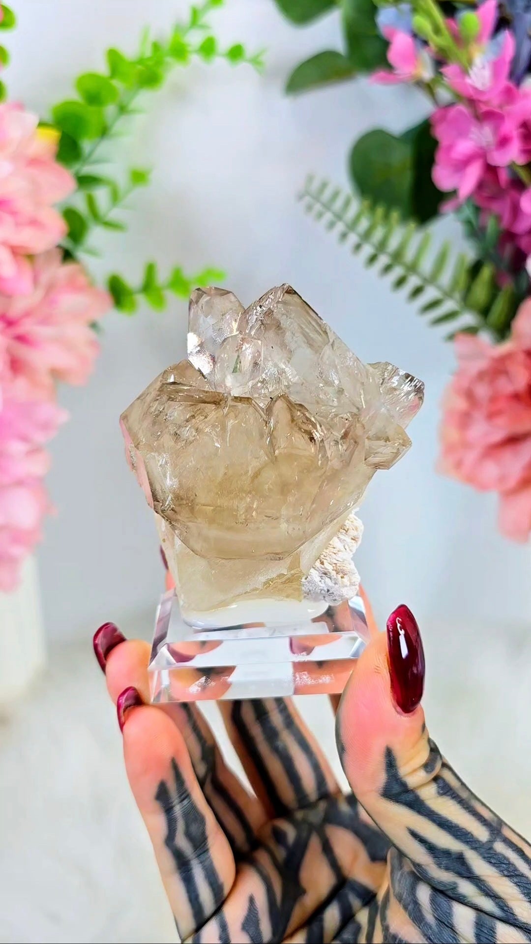 Elestial Smoky Quartz