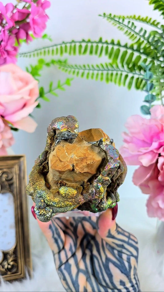 Pyrite on Limonite 12
