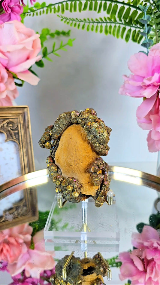 Pyrite on Limonite 11