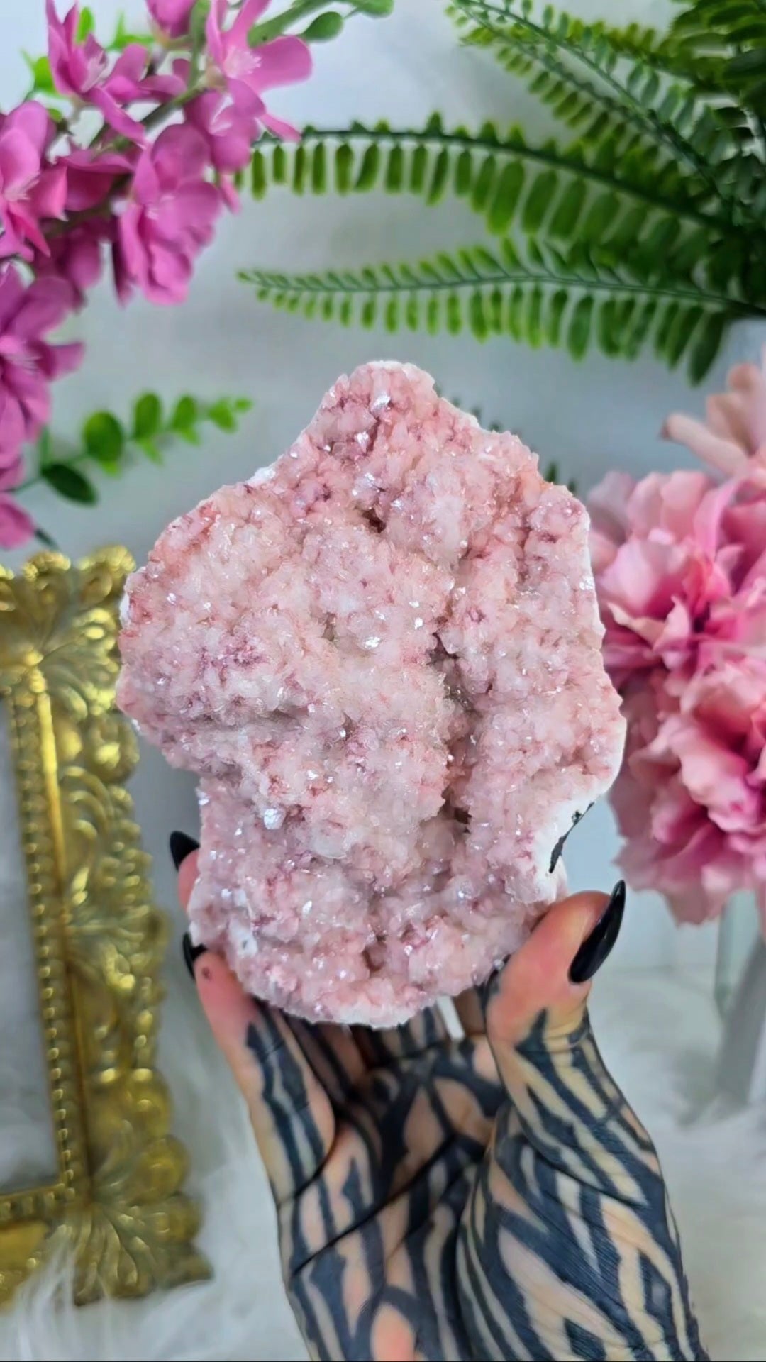 Pink Heulandite (freestanding) 11