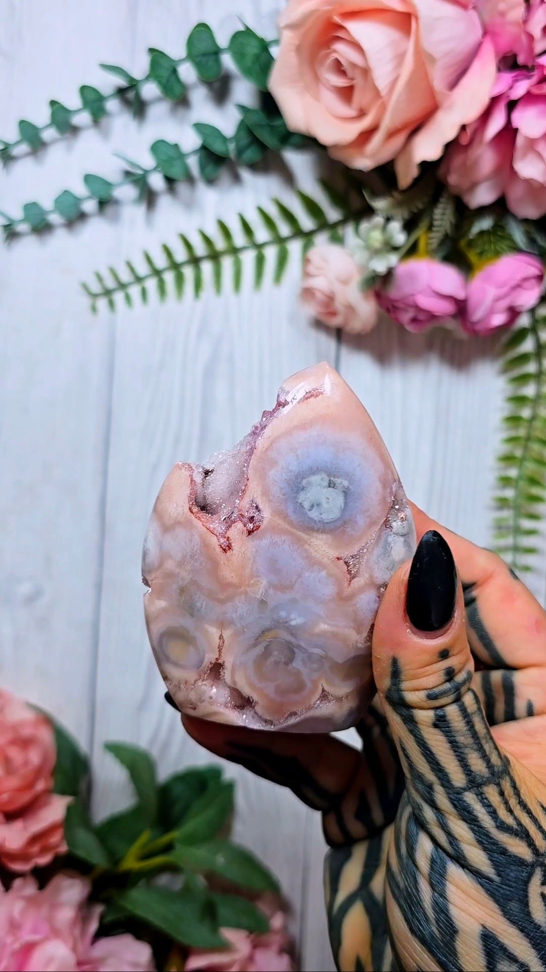 Pink Amethyst Flame PF121