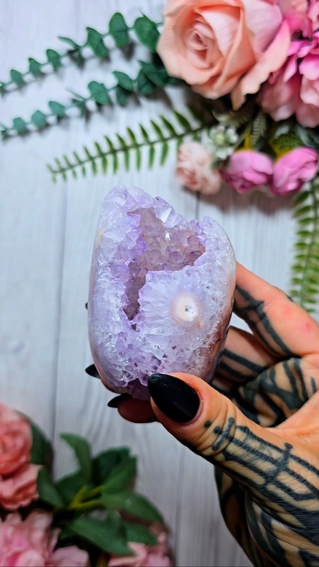 Pink Amethyst Flame PF124