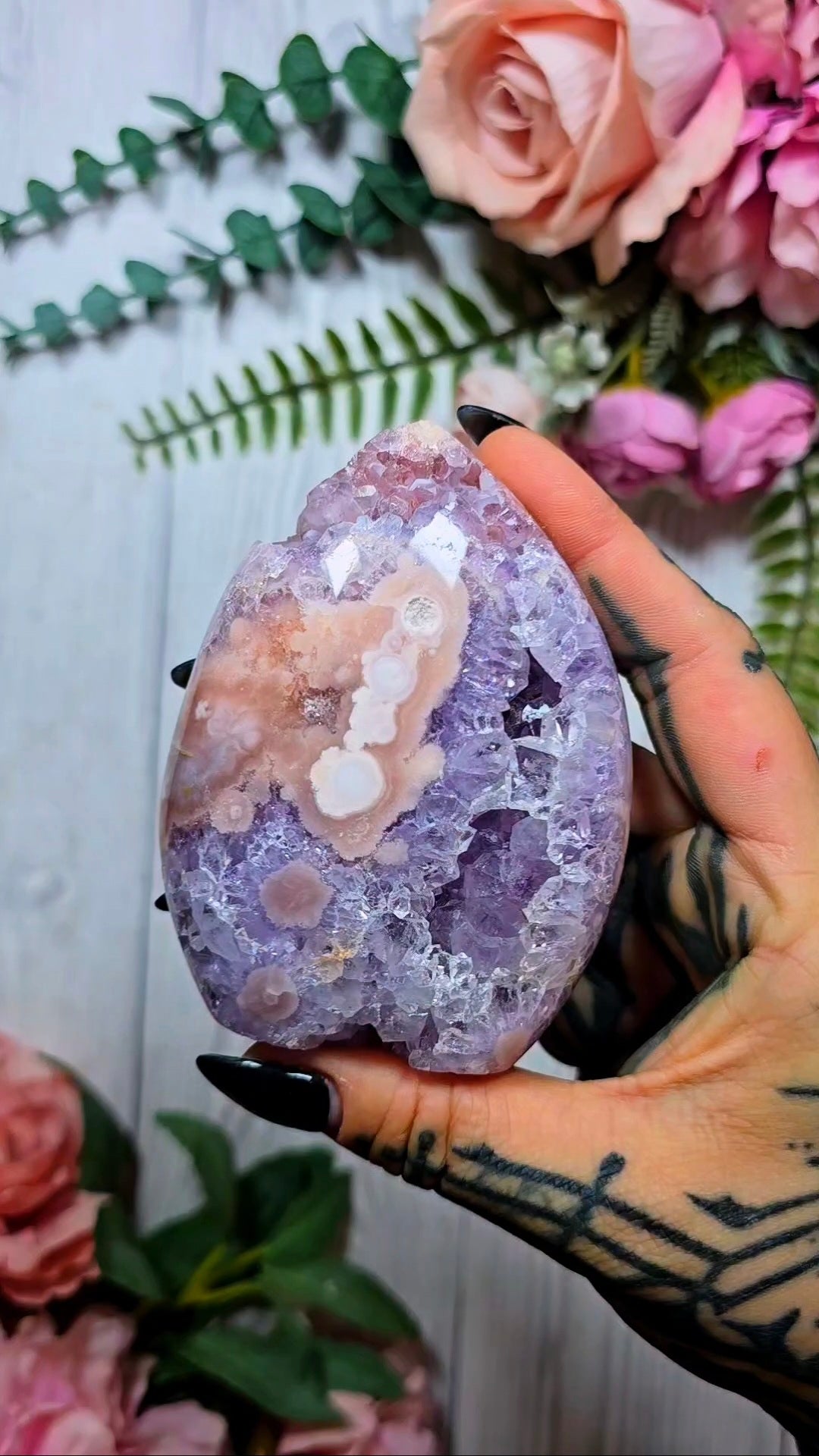 Pink Amethyst Flame PF128
