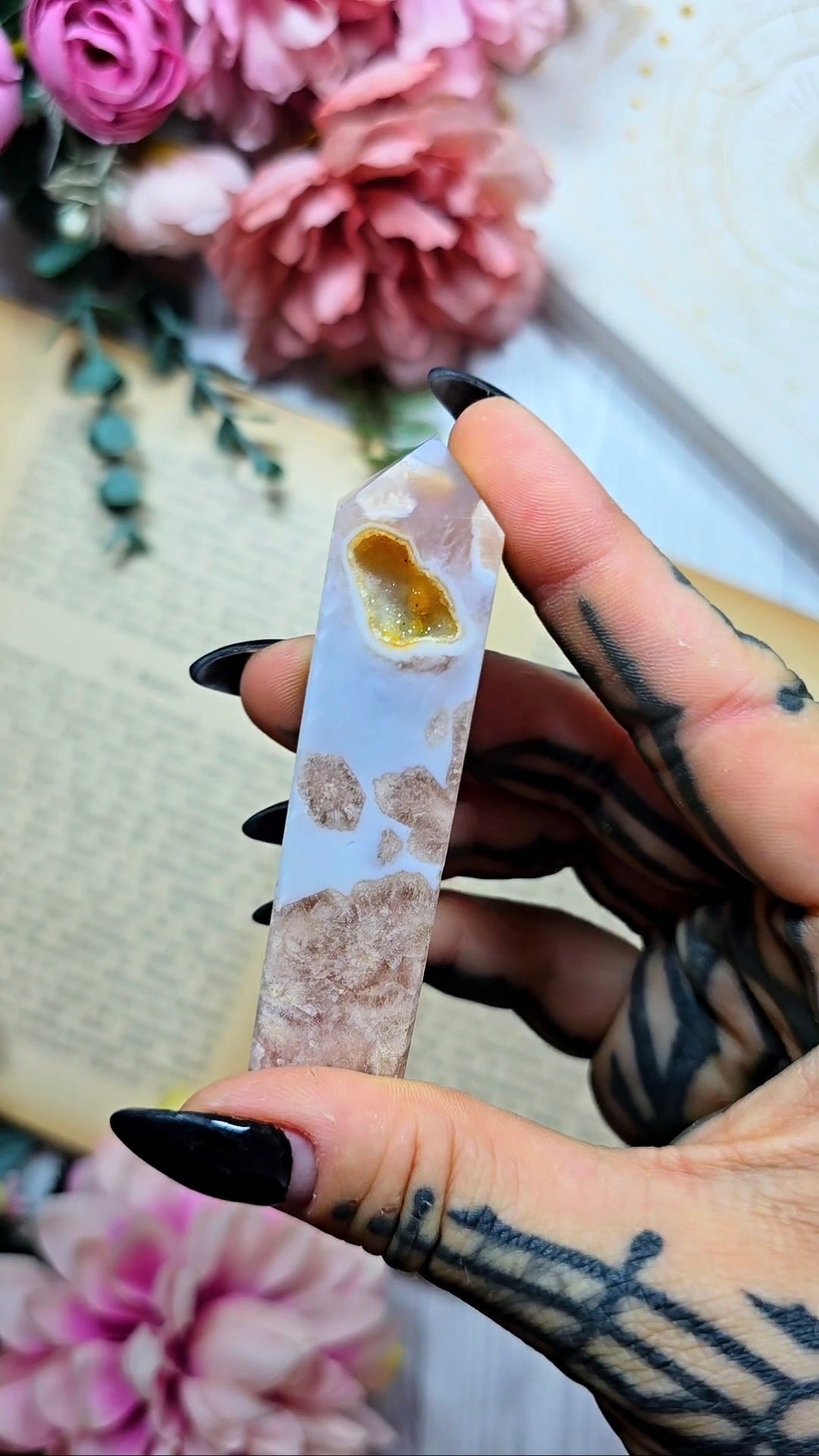 Flower Agate Tower 02