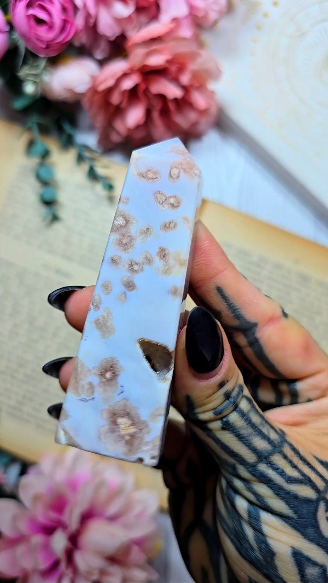 Flower Agate Tower 03