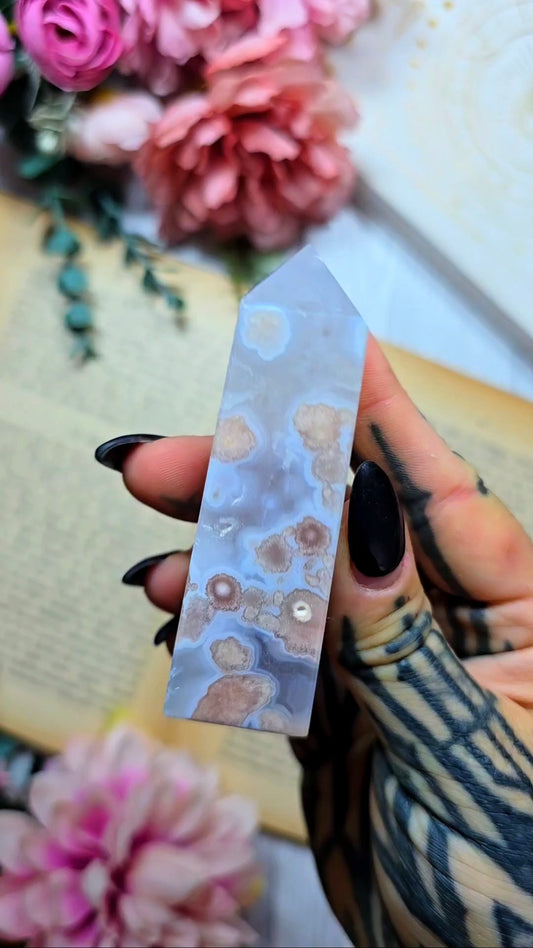 Flower Agate Tower 04