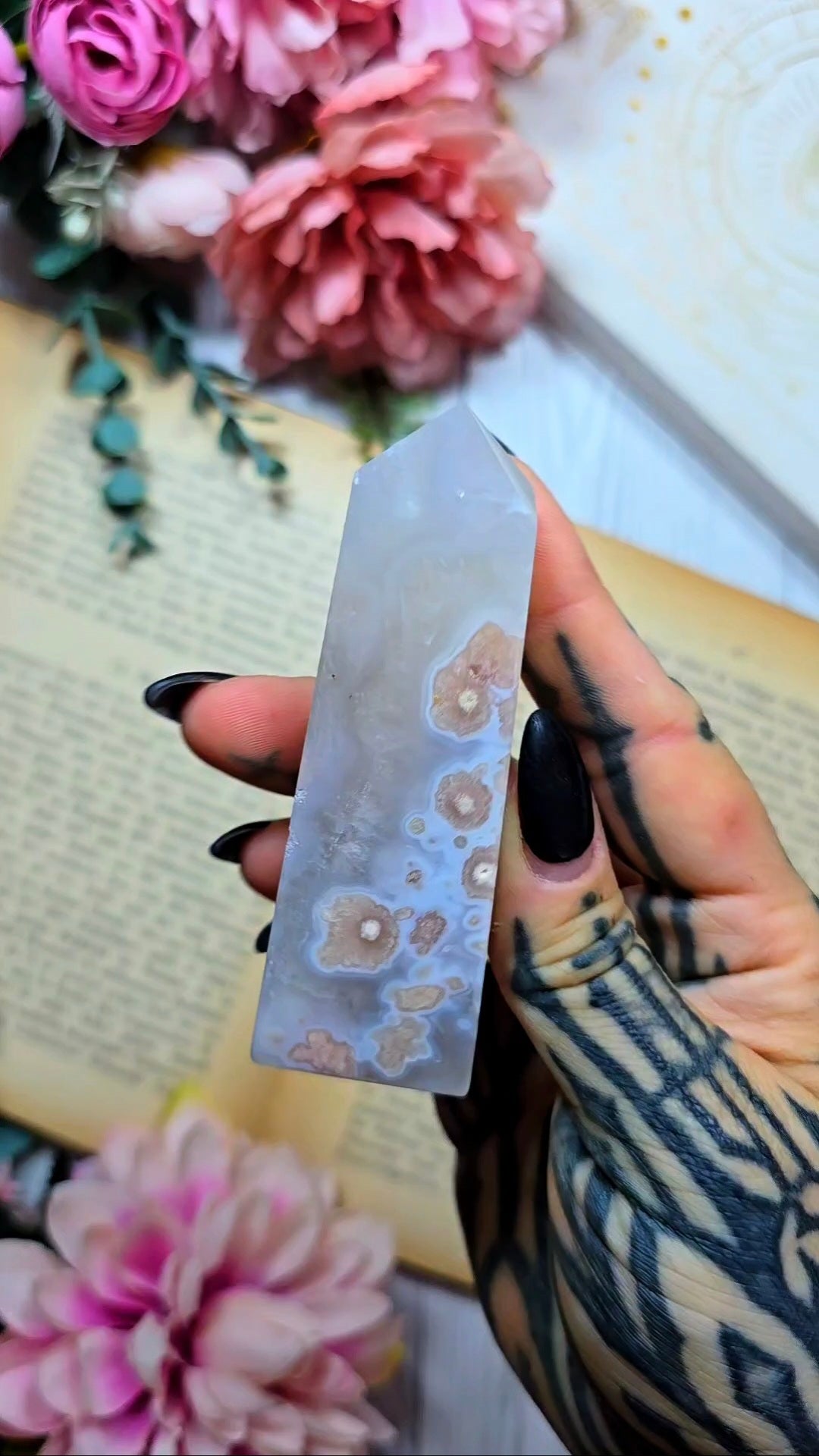 Flower Agate Tower 05