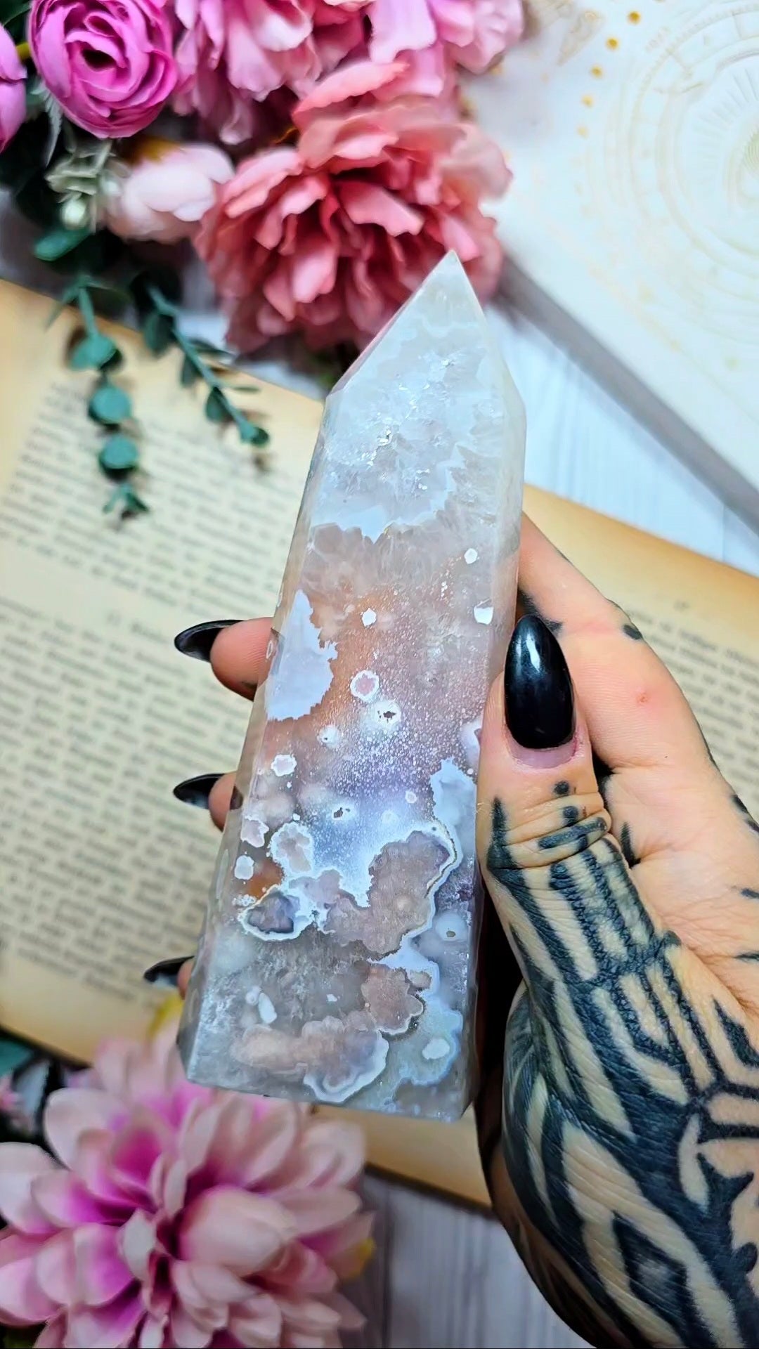 Flower Agate Tower 07