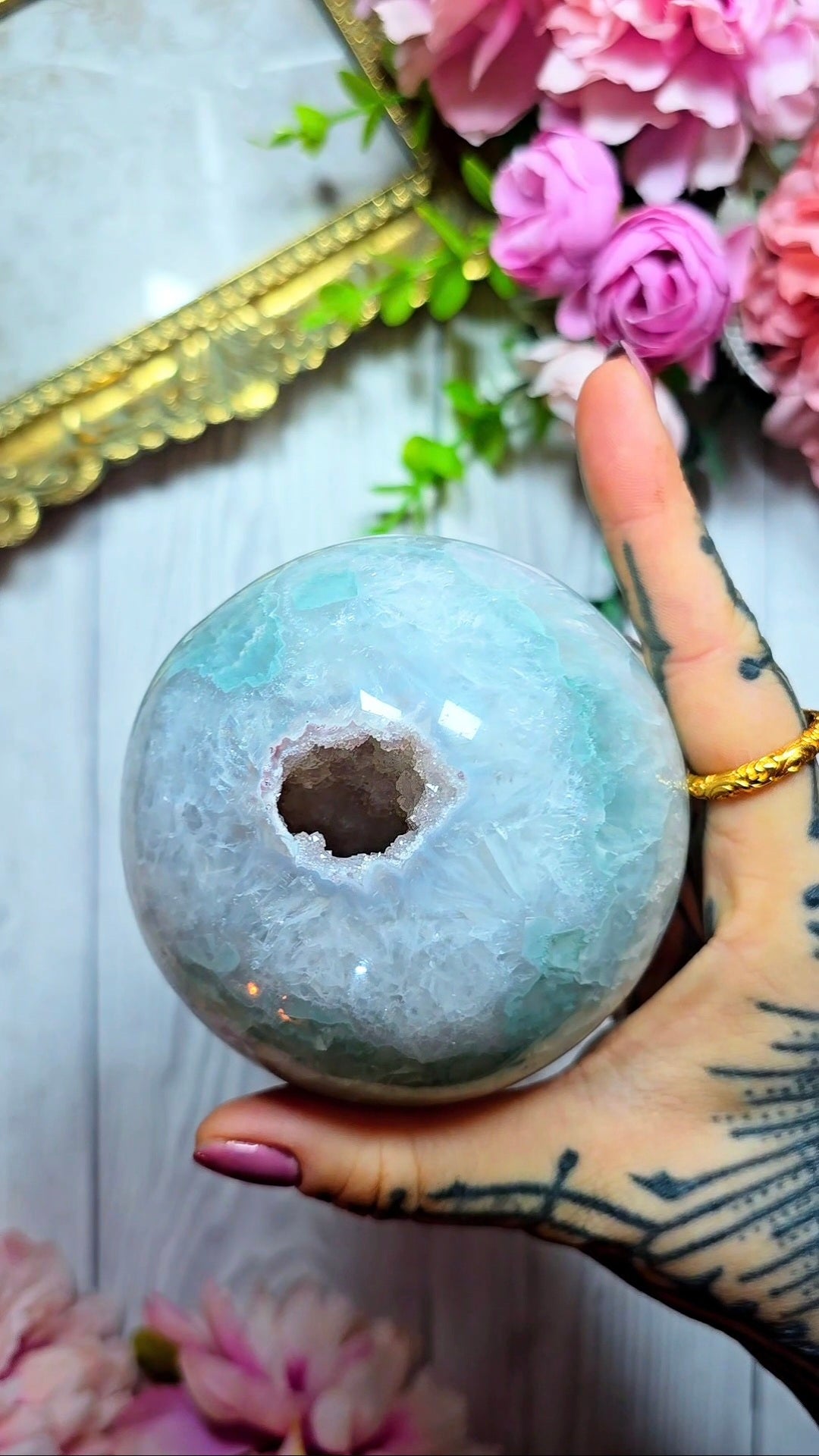 Rainbow Amethyst Sphere CS367