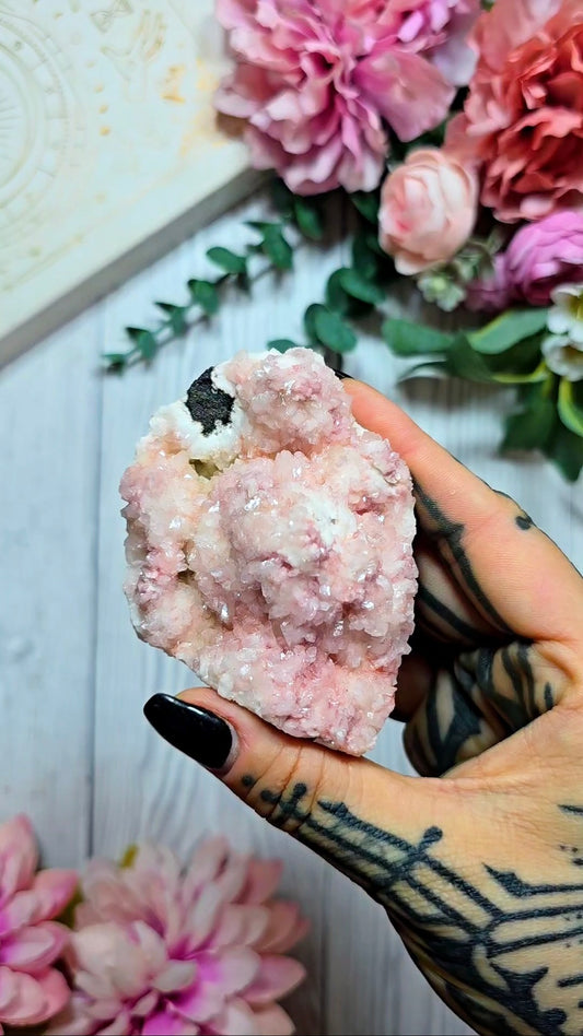 Pink Heulandite (freestanding)